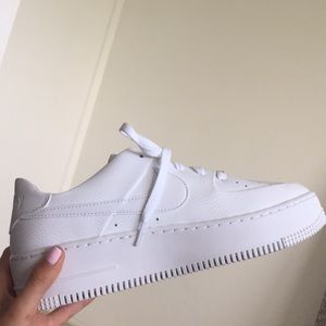 Nike air force 1 af1 sage low white